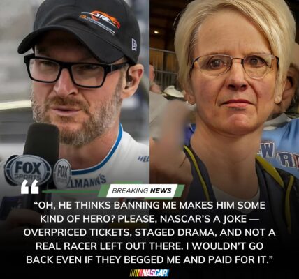 Dale Earnhardt Jr. Draws the Line: The “Phillies Karen” Scandal Shakes NASCAR