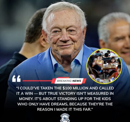 Jerry Jones Shocks the Sports World: Turns Down $100 Million Deal to Launch “Next Play” Foundation