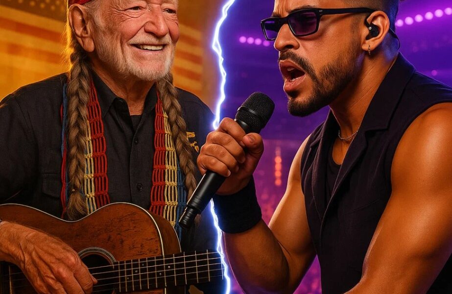 “THE OUTLAW OR THE ICON? WILLIE NELSON VS. BAD BUNNY — WHO SHOULD OWN THE HALFTIME SHOW?”