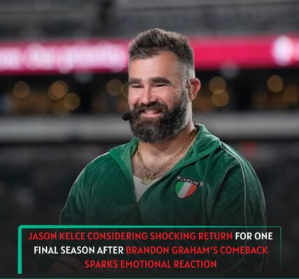 Breaking News: Jason Kelce considering shocking return for one final season after Brandon Graham’s comeback sparks emotional reaction