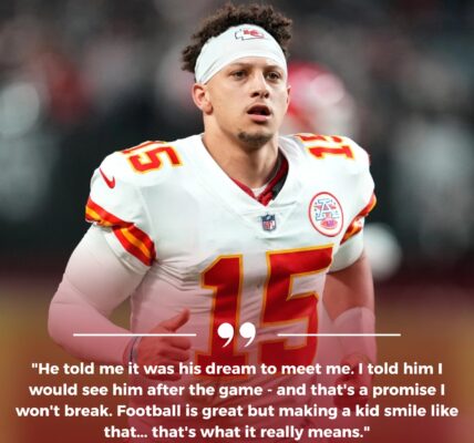 Heroic Gesture: Patrick Mahomes Refuses Jersey Swap with Raiders Rookie — Fans Were Furious Until They Learned the Truth