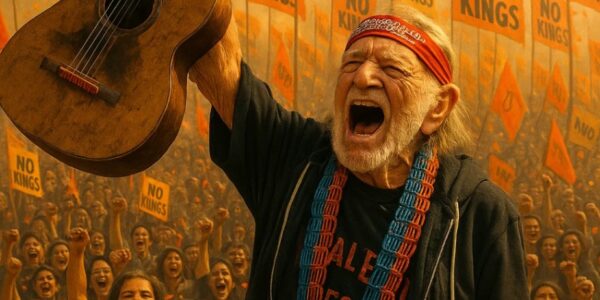 🚨 Willie Nelson and the “No Kings” Movement — When a Legend Turned Protest into Patriotism 🇺🇸🎸