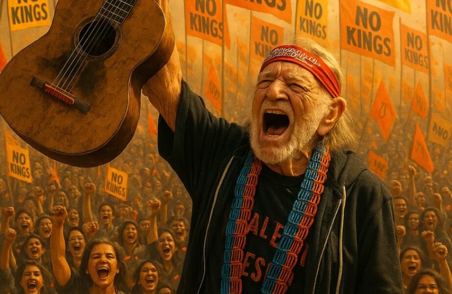 🚨 Willie Nelson and the “No Kings” Movement — When a Legend Turned Protest into Patriotism 🇺🇸🎸