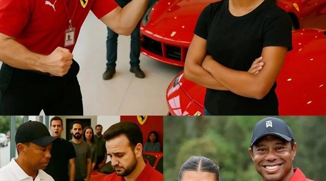 BREAKING: Tiger Woods Defends Daughter After She’s Kicked Out of Ferrari Store for Dressing Modestly – A Response That Brought Millions to Tears