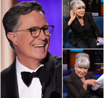 BREAKING: The moment Bette Midler’s name appeared on Stephen Colbert’s screen, the audience knew something bold was coming — but no one expected that...