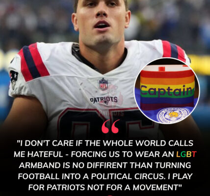 Patriots Tight End Hunter Henry Has Shocked the Entire Nation When, Before the Team's Next Game, He Bluntly Refused to Wear the LGBT Armband to Honor This Movement, and Simultaneously Bluntly Criticized the "WOKE" Program as Unworthy of Celebration