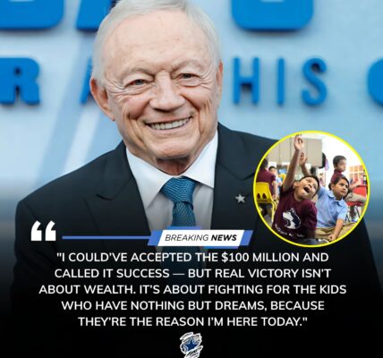 Jerry Jones Shocks the Sports World: Turns Down $100 Million Deal to Launch “Next Play” Foundation