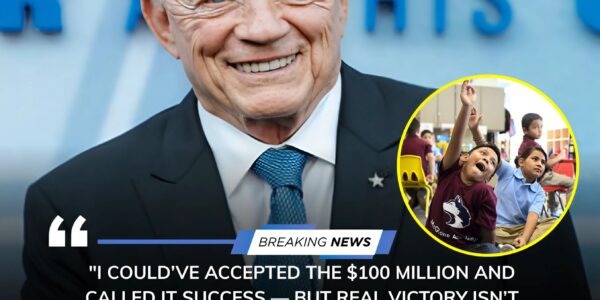 Jerry Jones Shocks the Sports World: Turns Down $100 Million Deal to Launch “Next Play” Foundation
