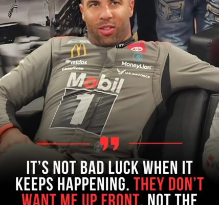 “THEY JOINED HANDS AND DROPPED ME” Bubba Wallace left Talladega in a rage after his chance at victory went up in smoke. Bubba hinted that “a few drivers” may have teamed up to take him down...