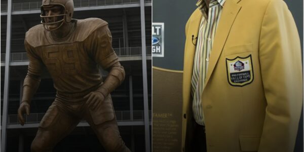 GRATITUDE: The owner of Penn State has approved $7.6 million to build a statue of the legendary Jack Ham outside Beaver StadiumStadium