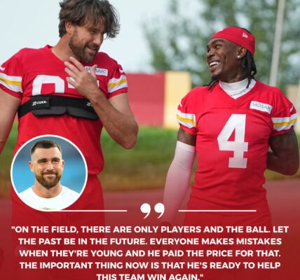 ELITE BROTHERHOOD: Travis Kelce Quietly Helped Rashee Rice Through His Darkest Days — “Everyone Makes Mistakes, Learn to Forgive.” ❤️🏈