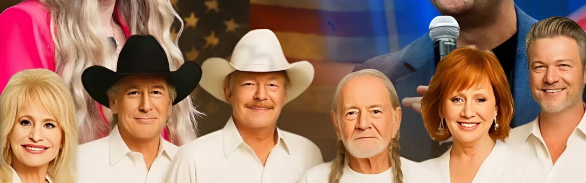 🇺🇸 Dolly Parton leads legends Reba Mcentire, Alan Jackson, George Strait, Ronnie Dunn & Willie Nelson in a historic “All-American Halftime Show”!