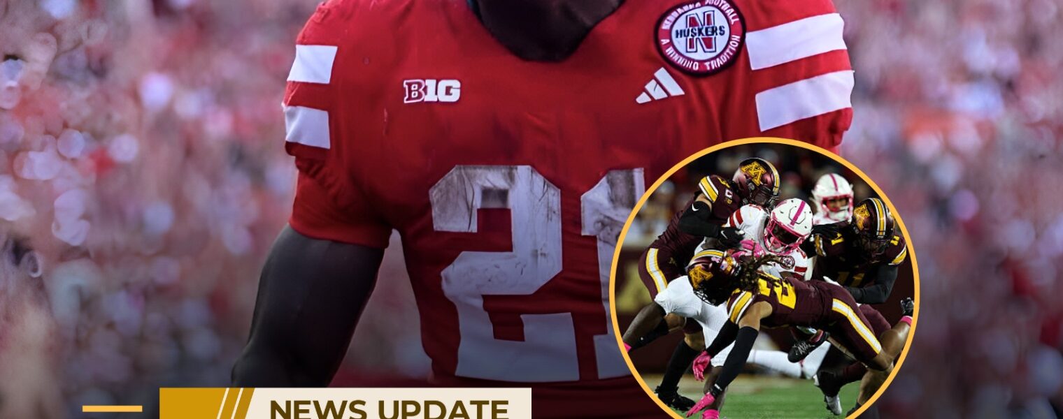 Emmett Johnson Turns Heartbreak into Fuel: Nebraska’s Rising Star Looks Beyond the Loss to Minnesota