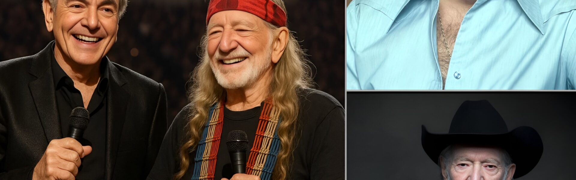 THE NIGHT TWO ICONS TURNED QUIET INTO MAGIC: When Willie Nelson Lifted Neil Diamond’s Voice Back to Life