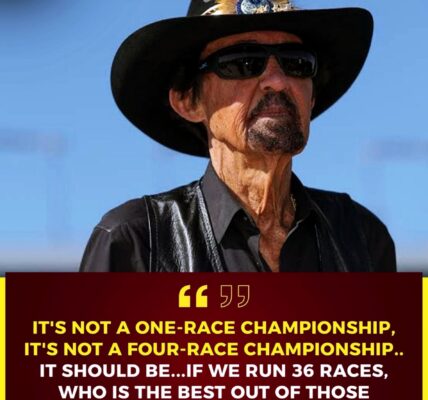 🏁 Richard Petty Sparks Debate: NASCAR Legend Questions Validity of Playoff System, Calls for True Season-Long Champion…