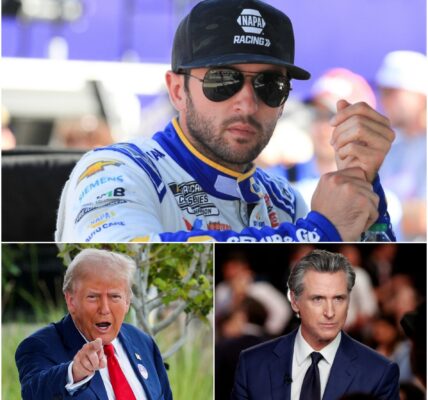 SHOCKING: Chase Elliott slams Democrats praising Gavin Newsom as “future president” — “Laughable! He can’t even play chess, let alone lead America!” His words sparked a nationwide firestorm, questioning Newsom’s intelligence while calling for true leadership capable of facing America’s biggest challenges.