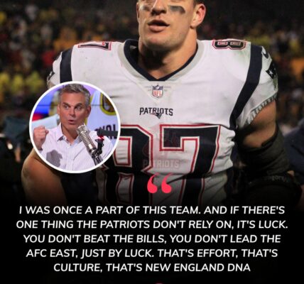 Gillette Legend Rob Gronkowski Fires Back After Patriots Become Target of Colin Cowherd’s On-Air Comparisons and Mockery