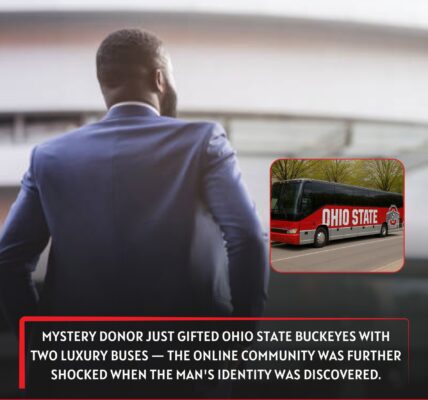 LATEST: Mystery donor just gifted Ohio State Buckeyes with two luxury buses — the online community was further shocked when the man's identity was discovered.