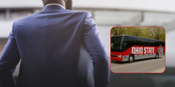 LATEST: Mystery donor just gifted Ohio State Buckeyes with two luxury buses — the online community was further shocked when the man's identity was discovered.