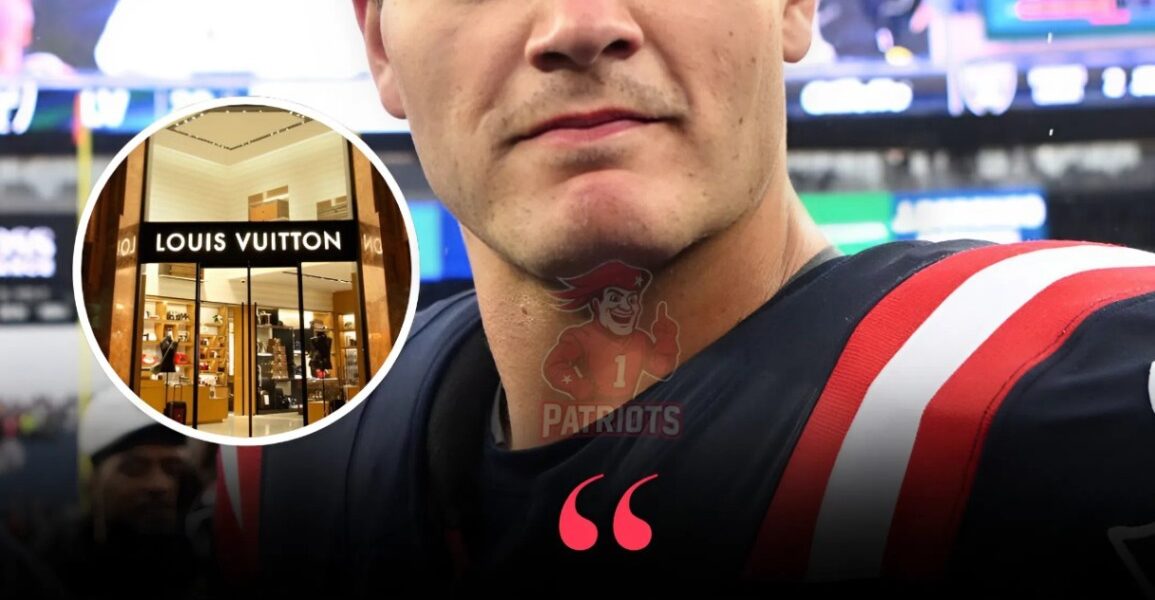 BREAKING: Louis Vuitton Staff Mock Simply-Dressed Man, Deny Entry — 48 Hours Later, They’re Stunned to Learn He’s New England Patriots Star Drake Maye