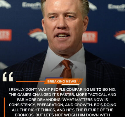 Broncos Legend John Elway Fires Back After Bo Nix Becomes Target of Comparisons and Kay Adams’ On-Air Jabs