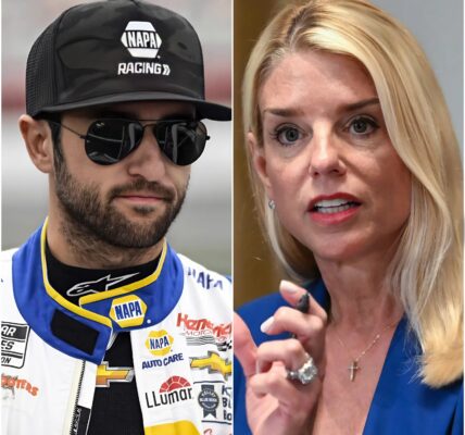 Chase Elliott slams Pam Bondi live — $50M lawsuit shocks NASCAR and TV viewers worldwide!