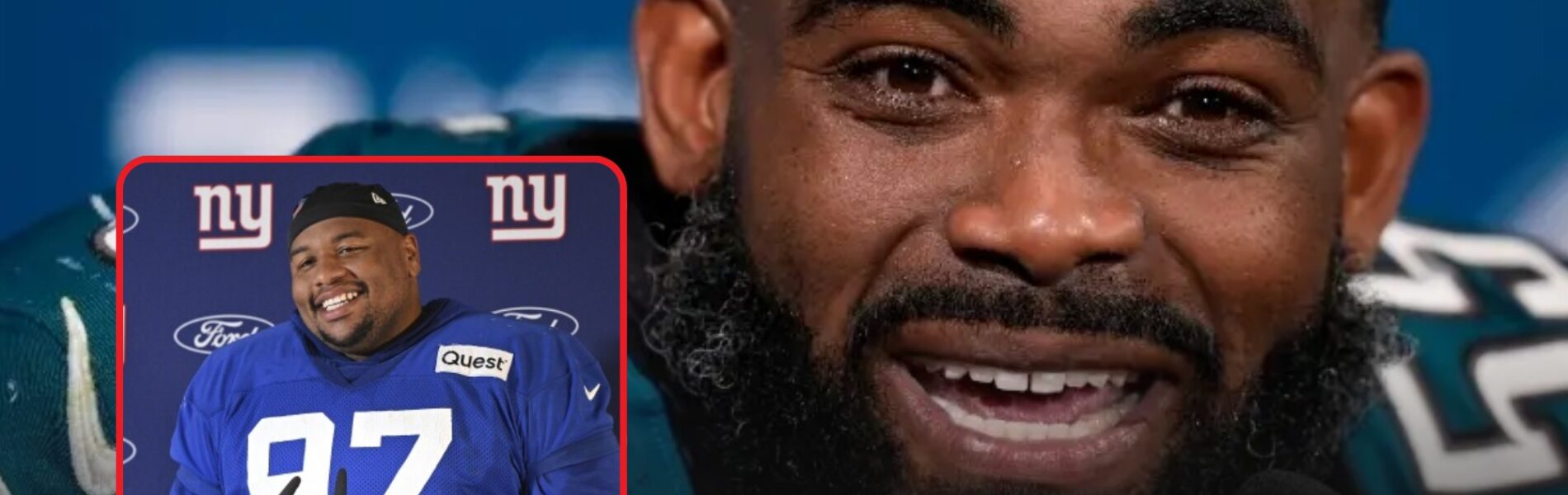 BREAKING: Brandon Graham fires back at Dexter Lawrence after provocative post before Eagles-Giants game — "We don't run the East, we run the league"
