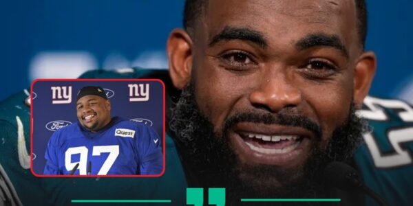 BREAKING: Brandon Graham fires back at Dexter Lawrence after provocative post before Eagles-Giants game — "We don't run the East, we run the league"