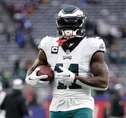 BREAKING: Giants quarterback Cam Skattebo sparks outrage after posting disrespectful message about Eagles fans — A.J. Brown fires back