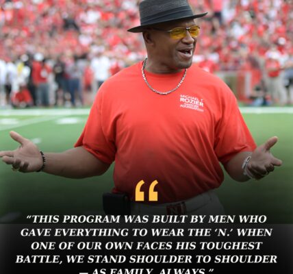 Nebraska Football’s Powerful Act of Love: Covering a Legend’s Cancer Treatment Unites the Husker Family