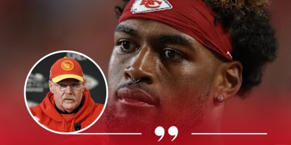 Chiefs Coach Andy Reid Breaks Silence on Josh Simmons’ Absence: “He’s Taking Care of His Family”