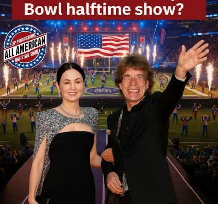 THE LOVE THAT STILL LIGHTS THE STAGE: Mick Jagger and Melanie Hamrick Lead the “All-American Halftime Show” in a Patriotic Tribute to Faith, Love, and Legacy