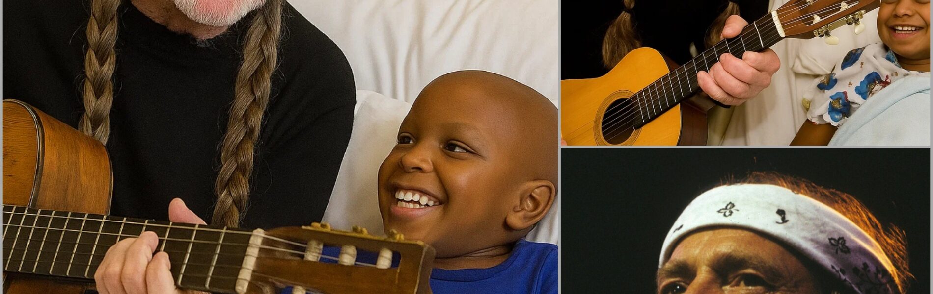 The Quiet Donor: How Willie Nelson Brings Music and Joy to Children Battling Illness Without Seeking Credit