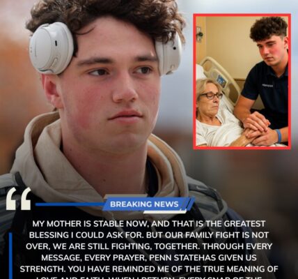 BREAKING NEWS: Drew Allar Opens Up About His Family’s Battle — “My Mom’s Stable Now, and That’s the Biggest Blessing I Could Ask For”