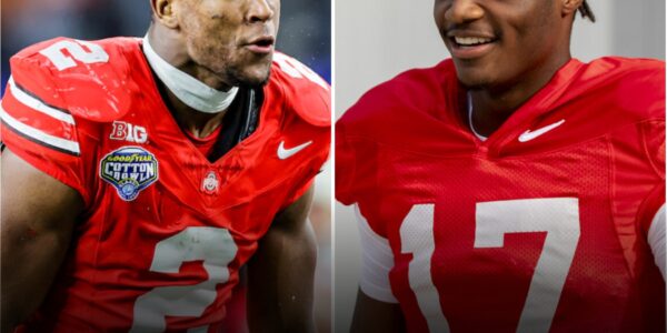 BREAKING: Chaos at Ohio State Buckeyes - Linebacker Caleb Downs and WR Carnell Tate likely to leave Buckeyes, enter transfer portal amid locker room chaos