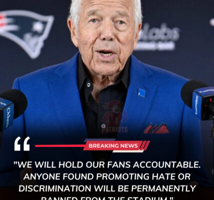 BREAKING: Patriots’ Robert Kraft slams shocking fan racism — vows zero tolerance as NFL shaken by explosive incidents. Fans stunned, controversy erupts!