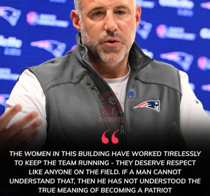Patriots Young Star Suspended After Disrespectful Behavior Toward Female Janitor – Coach Mike Vrabel Sends Strong Message About “Respect Culture” in the Team
