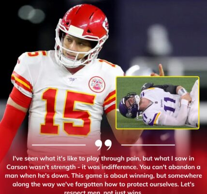 Patrick Mahomes Richt Felle Kritiek op Vikings na Virale Video van Carson Wentz – ‘Deze League Is Vergeten Spelers te Beschermen’
