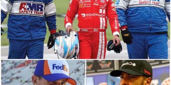 Chaos in Charlotte: Bubba Wallace’s Threat Spurs NASCAR Emergency Warning — Hamlin’s Response Stuns Everyone