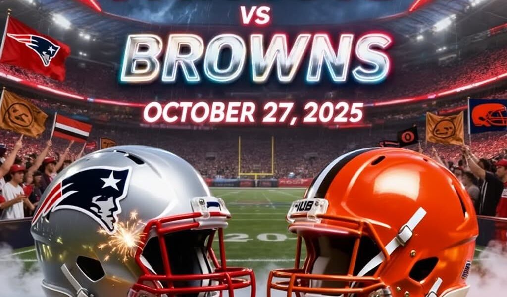 TIME UPDATE: New England Patriots vs. Cleveland Browns at Gillette Stadium — Kickoff Time Confirmed!