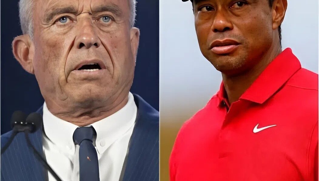 🏆 “YOU’RE GOING TO HARM PEOPLE” — Tiger Woods’ Explosive Confrontation With Robert F. Kennedy Jr. Becomes the Moment America Can’t Stop Talking About.