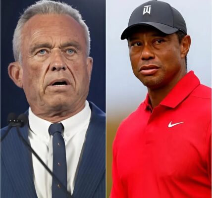 🏆 “YOU’RE GOING TO HARM PEOPLE” — Tiger Woods’ Explosive Confrontation With Robert F. Kennedy Jr. Becomes the Moment America Can’t Stop Talking About.