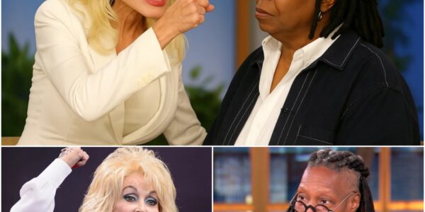 The moment Whoopi Goldberg yelled, “GET HER OFF MY STAGE!” — it was too late. Dolly Parton had already turned The View into live-TV chaos.