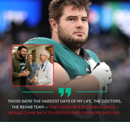 BREAKINGNEWS: Landon Dickerson donates $50,000 to the hospital that saved his career, turning pain into purpose in powerful act of gratitude