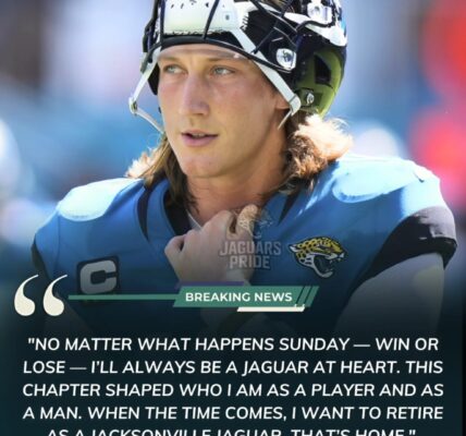 Trevor Lawrence says he wants to retire as a Jaguar — no matter what happens in the next game — “returning to the team that believed in me, the city that made me who I am today.”
