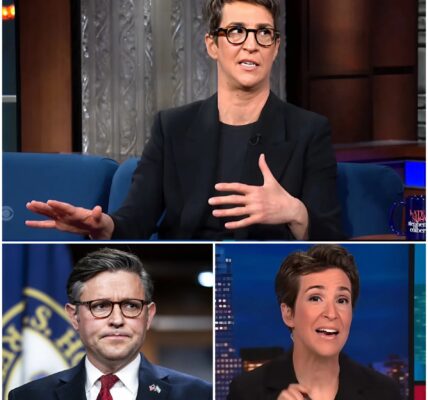 LIVE TV SHOCKER: Rachel Maddow EXPOSES Mike Johnson’s Wife’s Secret LLC — He Storms Out as Chamber ERUPTS in Gasps!