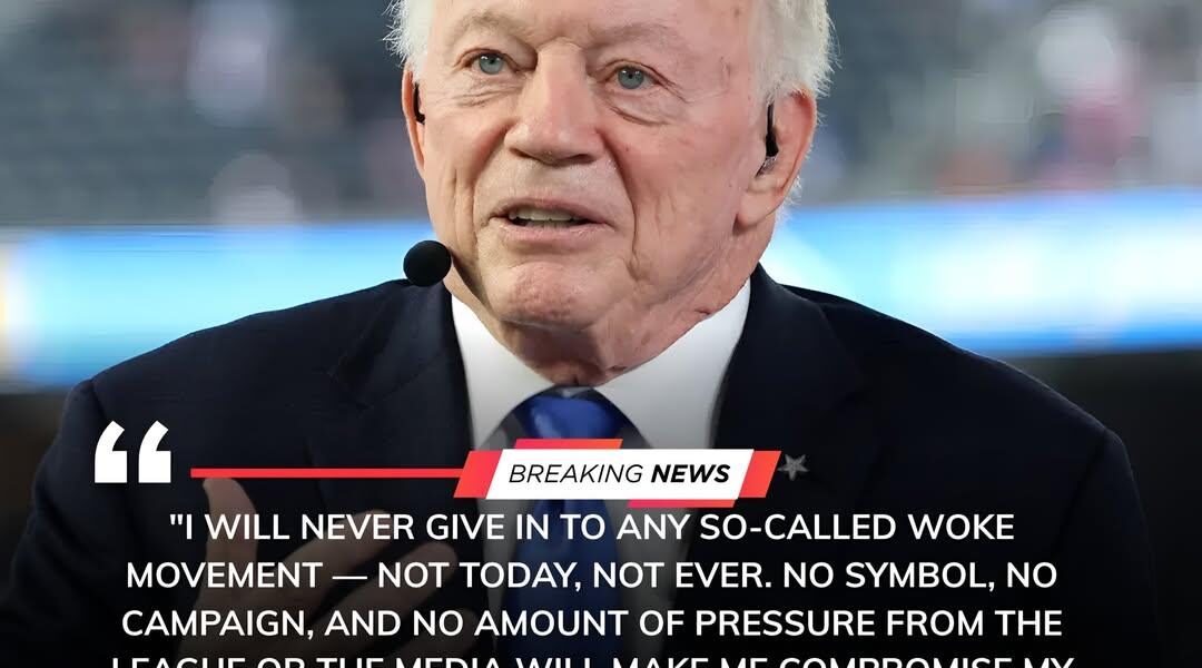 Jerry Jones Sparks Outrage After Refusing to Wear Pride Helmet Decal Before Prime-Time Game
