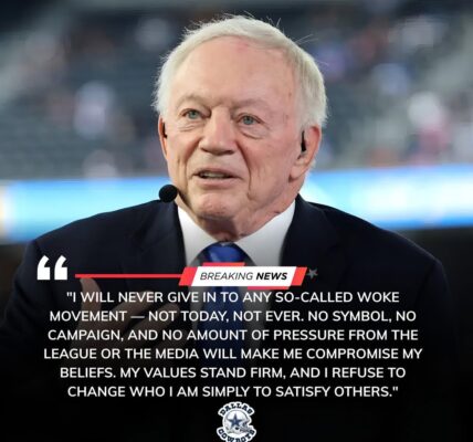 Jerry Jones Sparks Outrage After Refusing to Wear Pride Helmet Decal Before Prime-Time Game