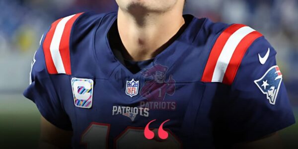 At Gillette tomorrow, there will be a special appearance that few people know about — a very special person will give Drake Maye motivation and strength to defeat the Browns: "I will fight my hardest for him"