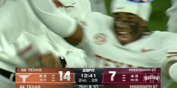 🏈 EVERYTHING’S BIGGER IN TEXAS — INCLUDING COMEBACKS! Texas Longhorns Stun Mississippi State 45–38 in Overtime Thriller
